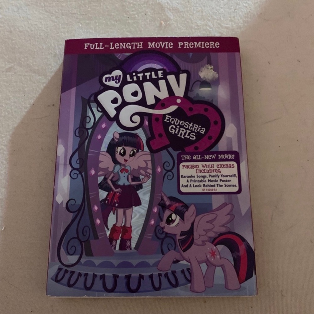 My Little Pony Equestria Girls DVD